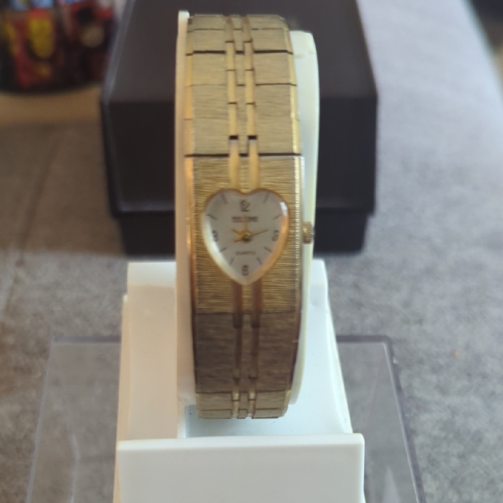 Gold Tone Bracelet Watch